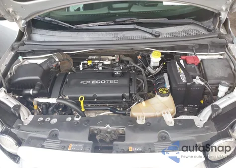 2015 Chevrolet Sonic Lt Auto from USA, damaged, VIN 1G1JC5SG4F4163618